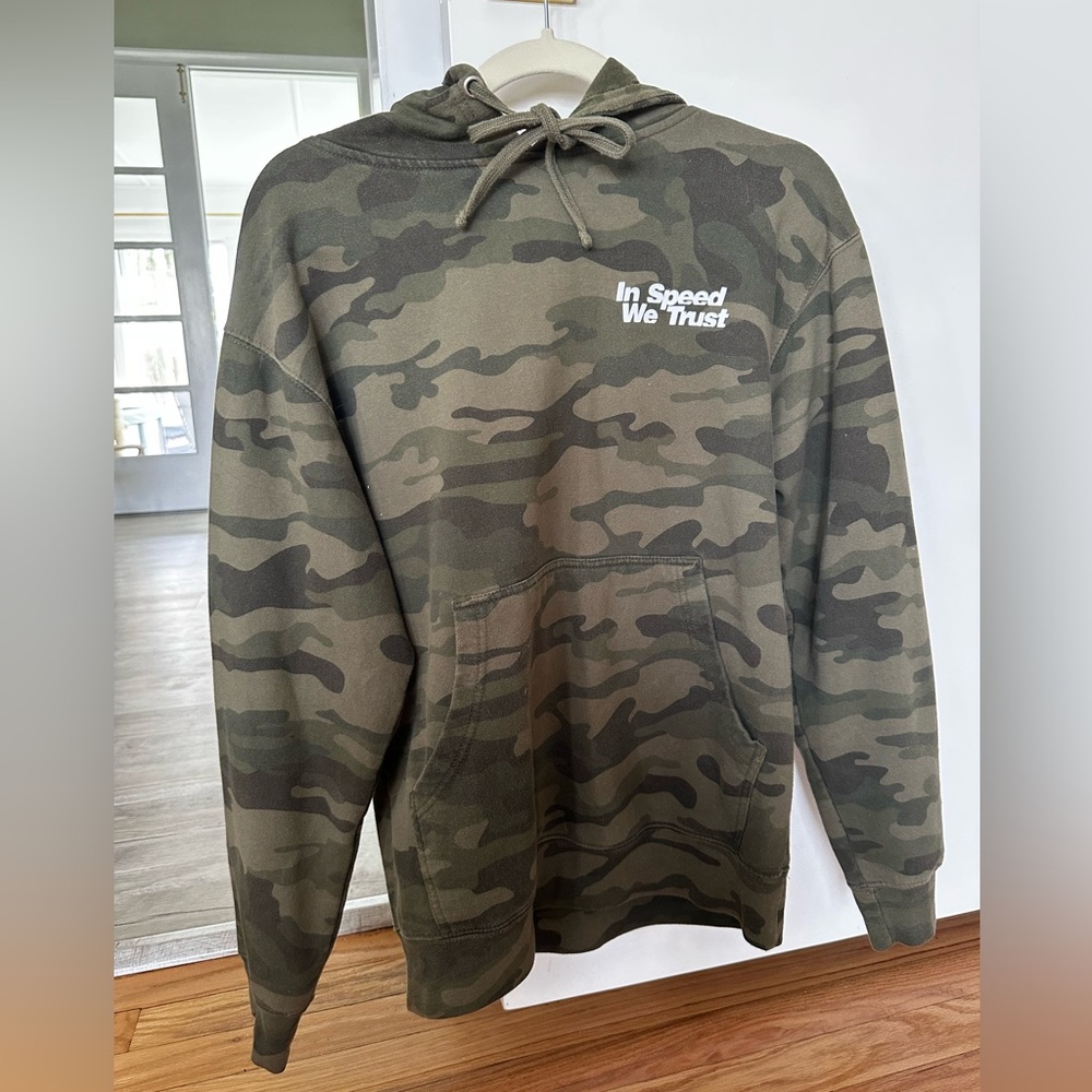Tuner Cult “In Speed We Trust” Camo Hoodie